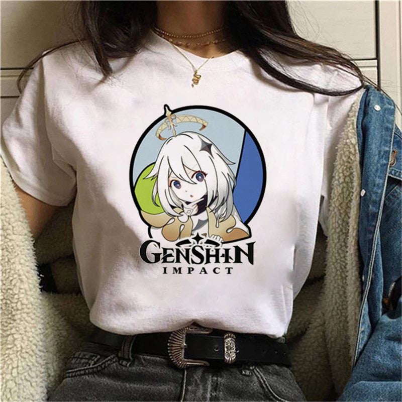 Genshin Impact Graphic T-Shirt - Small to Extra Large