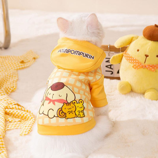 Sanrio Pompompurin Cat Costume Hoodie