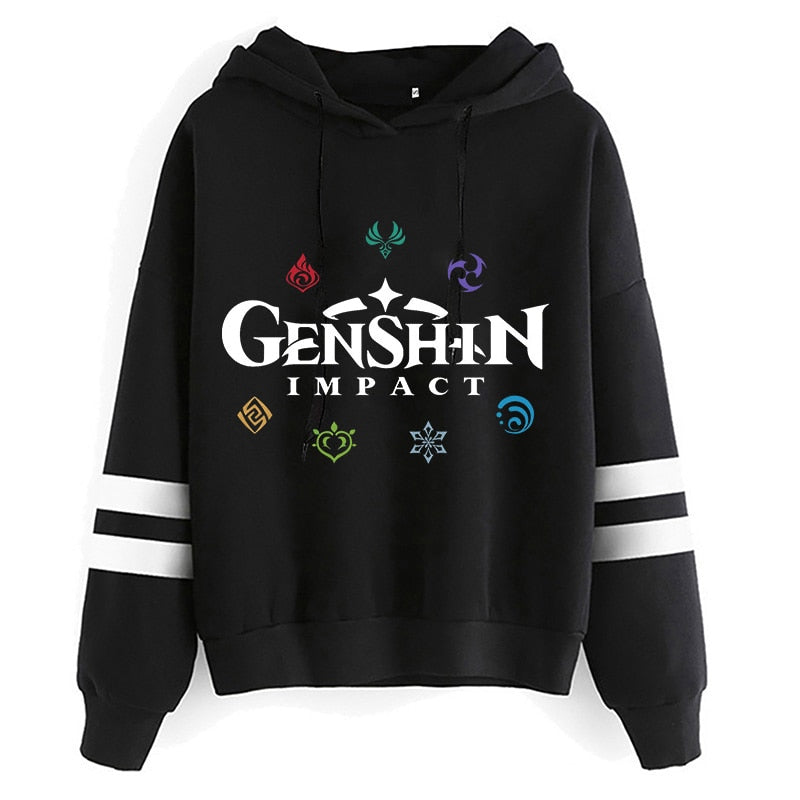 Genshin Impact Hoodies Unisex Sweatshirt - Small to Medium
