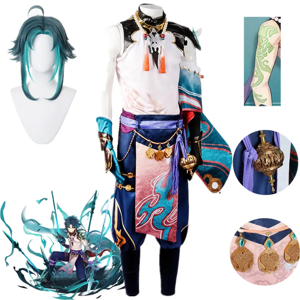 Genshin Impact Xiao Cosplay Costume