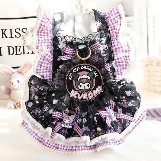 Ropa para mascotas Kawaii Sanrio Kuromi