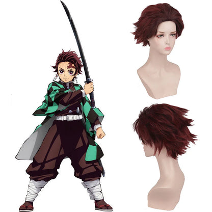 鬼灭之刃 (Kimetsu no Yaiba) 灶门炭治郎 Cosplay 服装