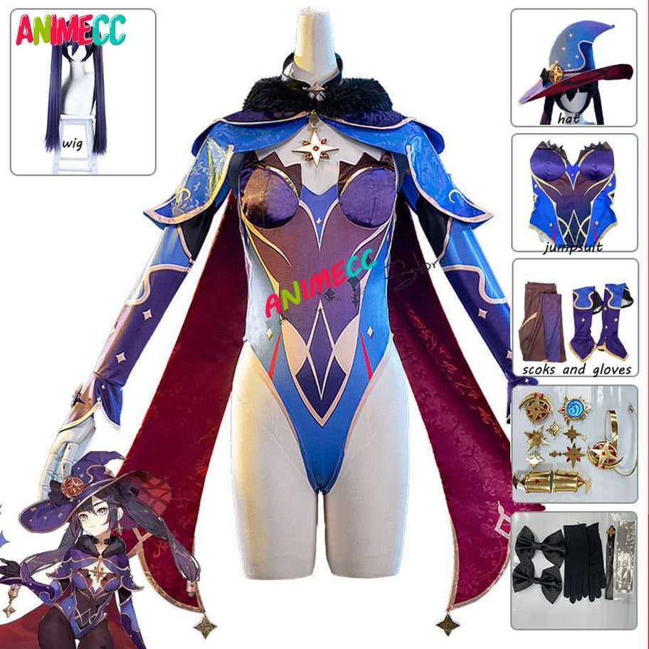 Genshin Impact Mona Cosplay Costume