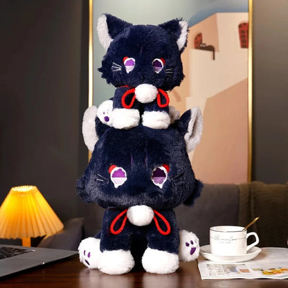 Genshin Impact 25cm Scaramouche Cat Cute Plush Doll