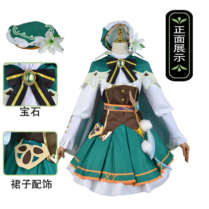 Genshin Impact Venti Cosplay Costume