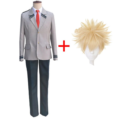 Disfraz de uniforme escolar de My Hero Academy (Boku No Hero Academia)