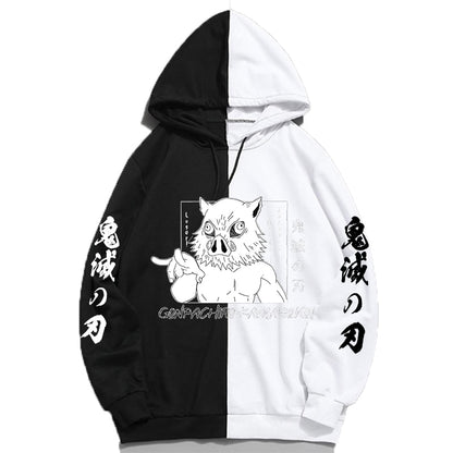 Demon Slayer (Kimetsu no Yaiba) Hoodie - Medium to Extra Large