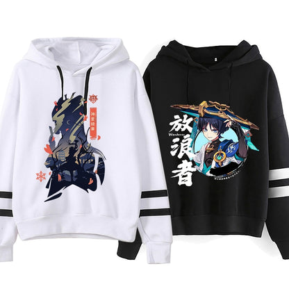 Genshin Impact Hoodies Unisex Sweatshirt - Large to Extra Large