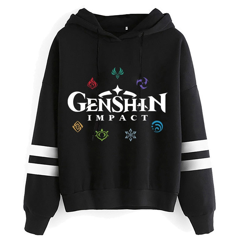 Genshin Impact Hoodies Unisex Sweatshirt - Large to Extra Large