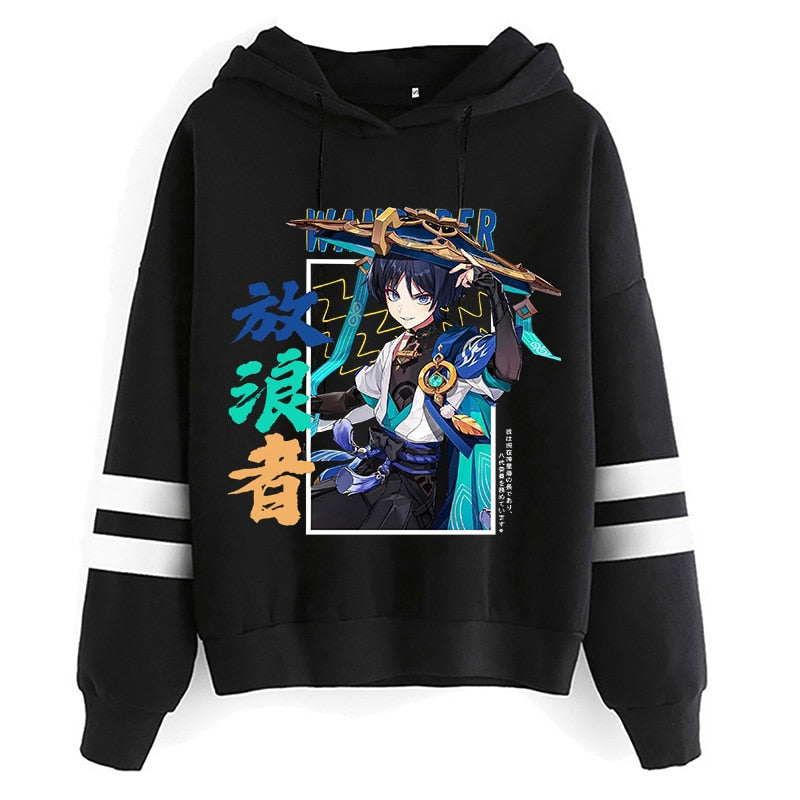 Genshin Impact Hoodies Unisex Sweatshirt - Large to Extra Large